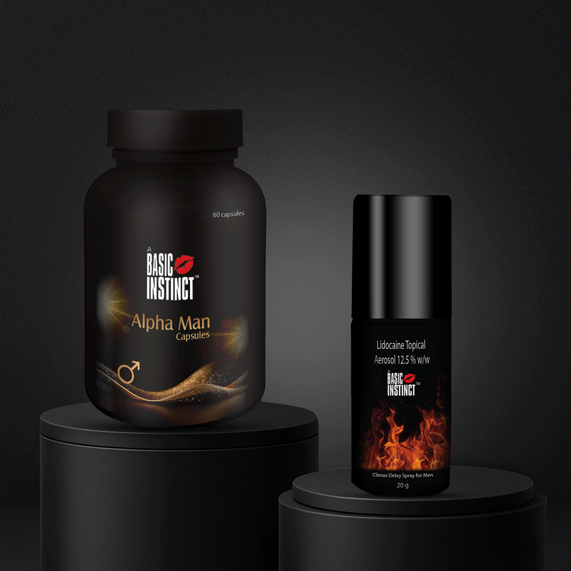 Alpha Man Capsules + Climax Delay Spray