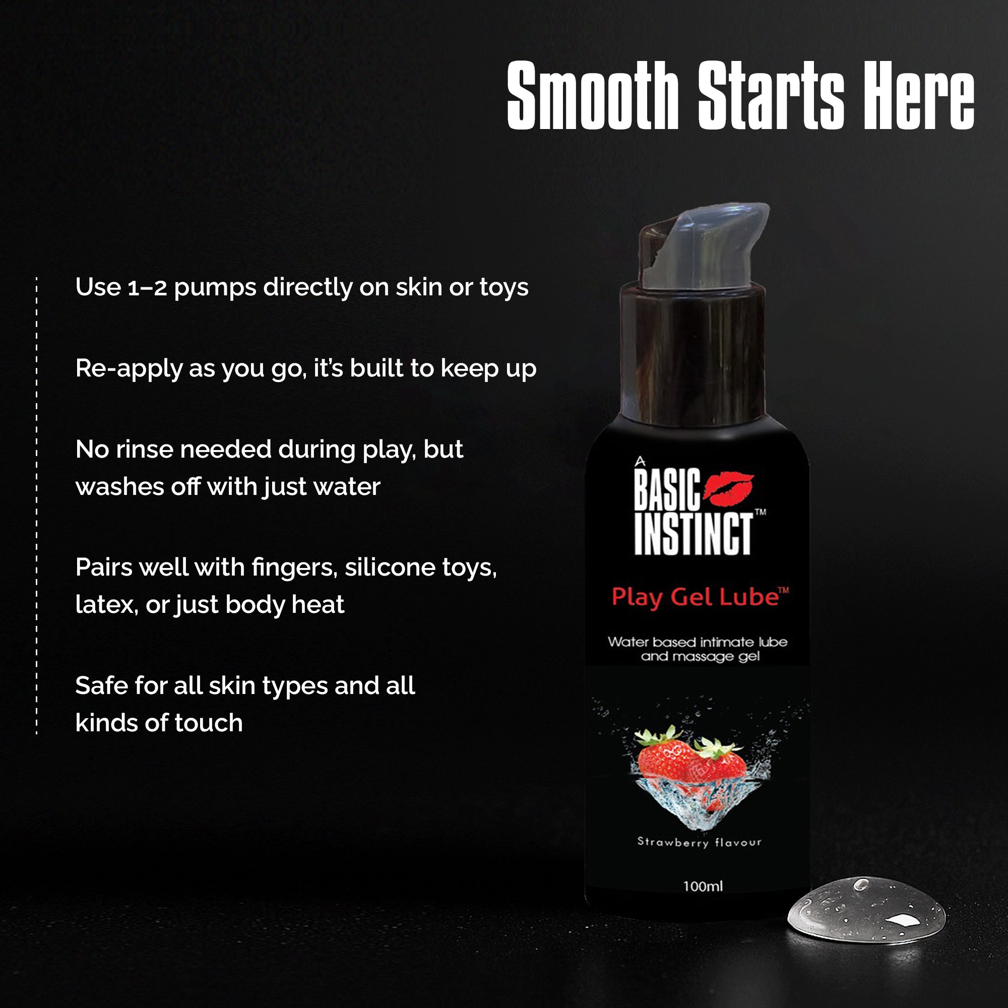 A Basic Instinct Play Gel Lube