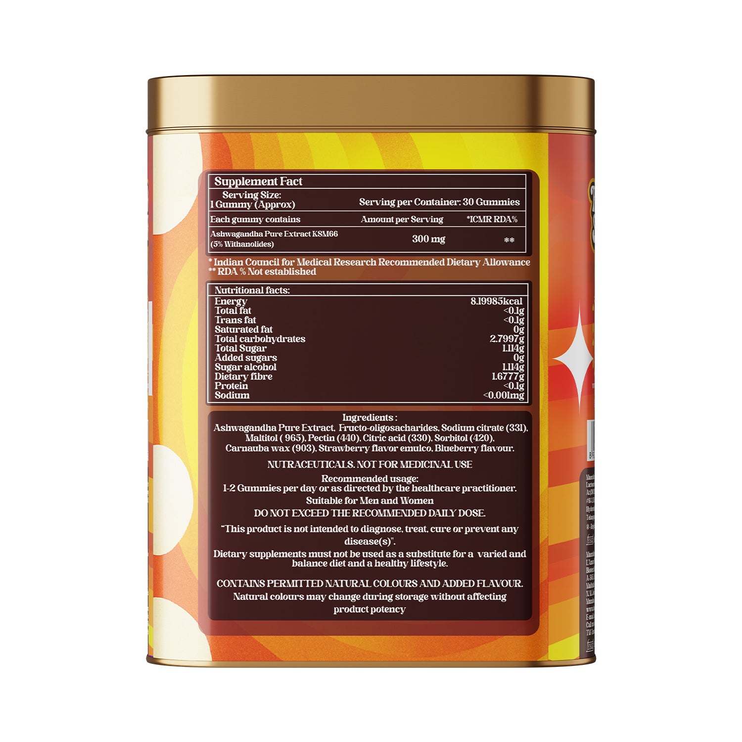 ROCKSTAR 99 KSM ASHWAGANDHA GUMMIES