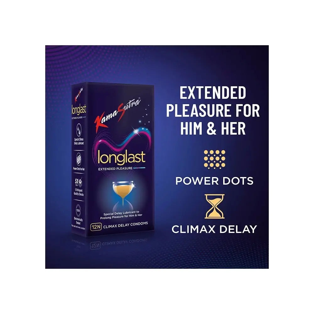 KAMA SUTRA LONGLAST CONDOM PACK OF 12
