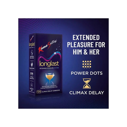 KAMA SUTRA LONGLAST CONDOM PACK OF 12