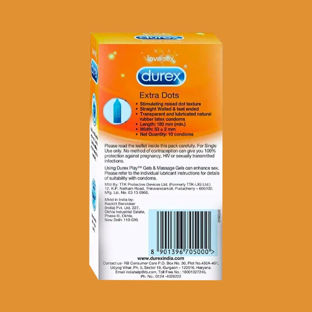 Durex Extra Dot Condoms