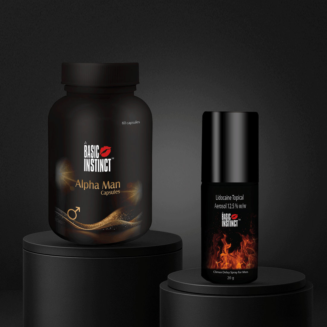 Alpha Man Capsules + Climax Delay Spray