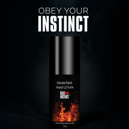 A Basic Instinct Climax Delay Spray for Men
