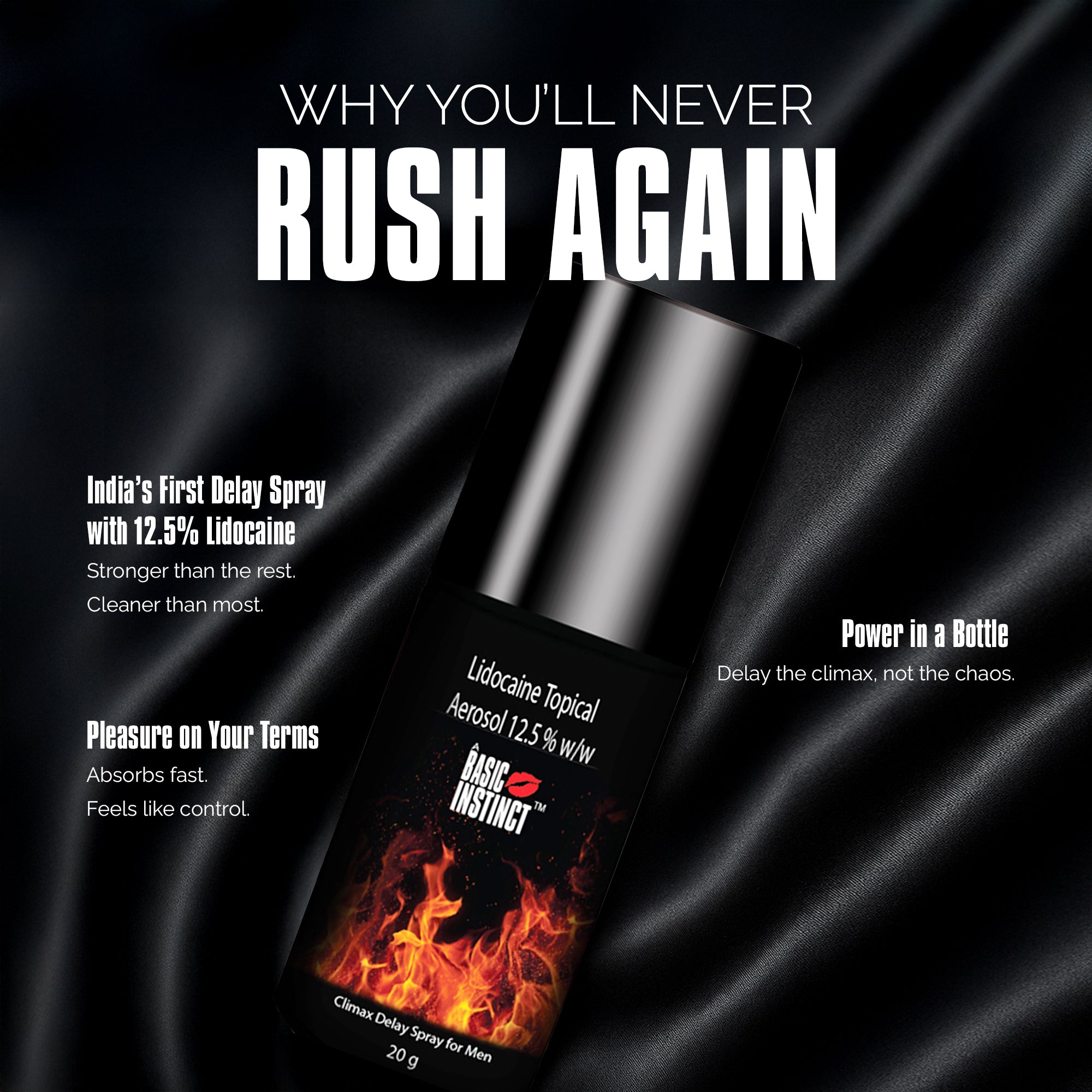 A Basic Instinct Climax Delay Spray for Men