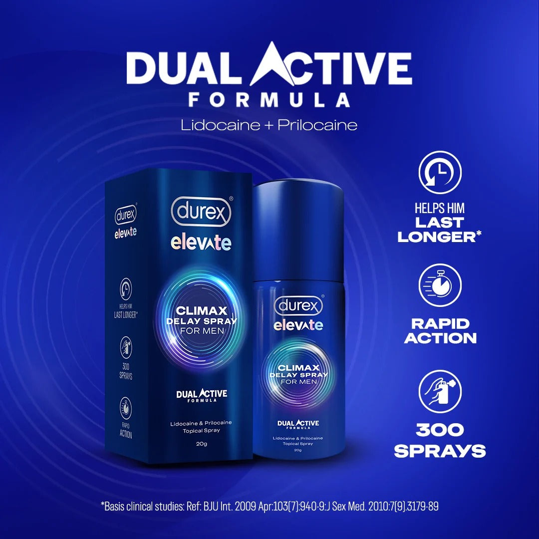 Durex Elevate Climax Delay Spray