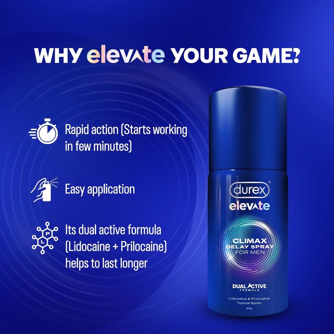 Durex Elevate Climax Delay Spray