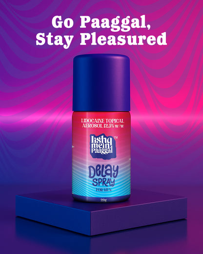 Iishq Mein Paaggal Delay Spray  – Finish Last, Not Fast