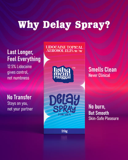 Iishq Mein Paaggal Delay Spray  – Finish Last, Not Fast