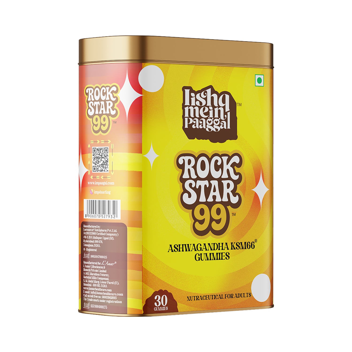 ROCKSTAR 99 KSM ASHWAGANDHA GUMMIES