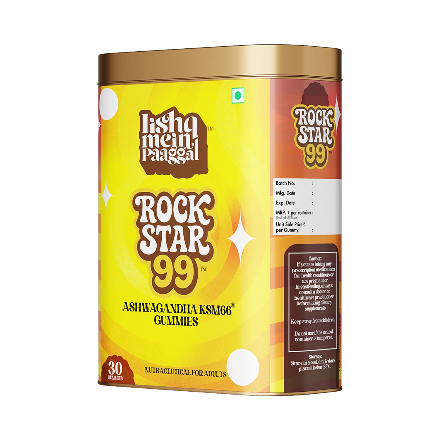 ROCKSTAR 99 KSM ASHWAGANDHA GUMMIES