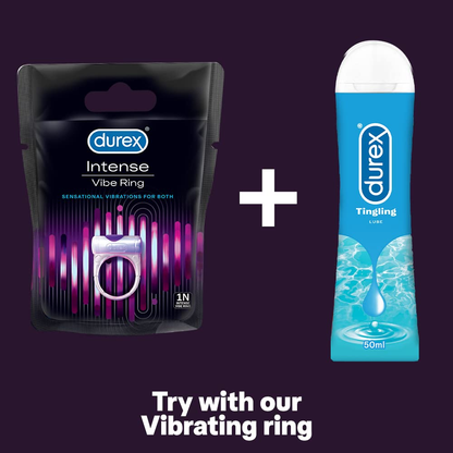 Durex Air Ultra Thin Condoms - 10s &amp; Durex Play Vibrations Ring