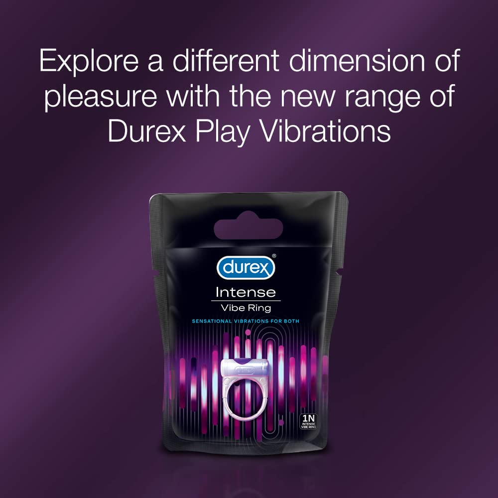 Durex Air Ultra Thin Condoms - 10s &amp; Durex Play Vibrations Ring