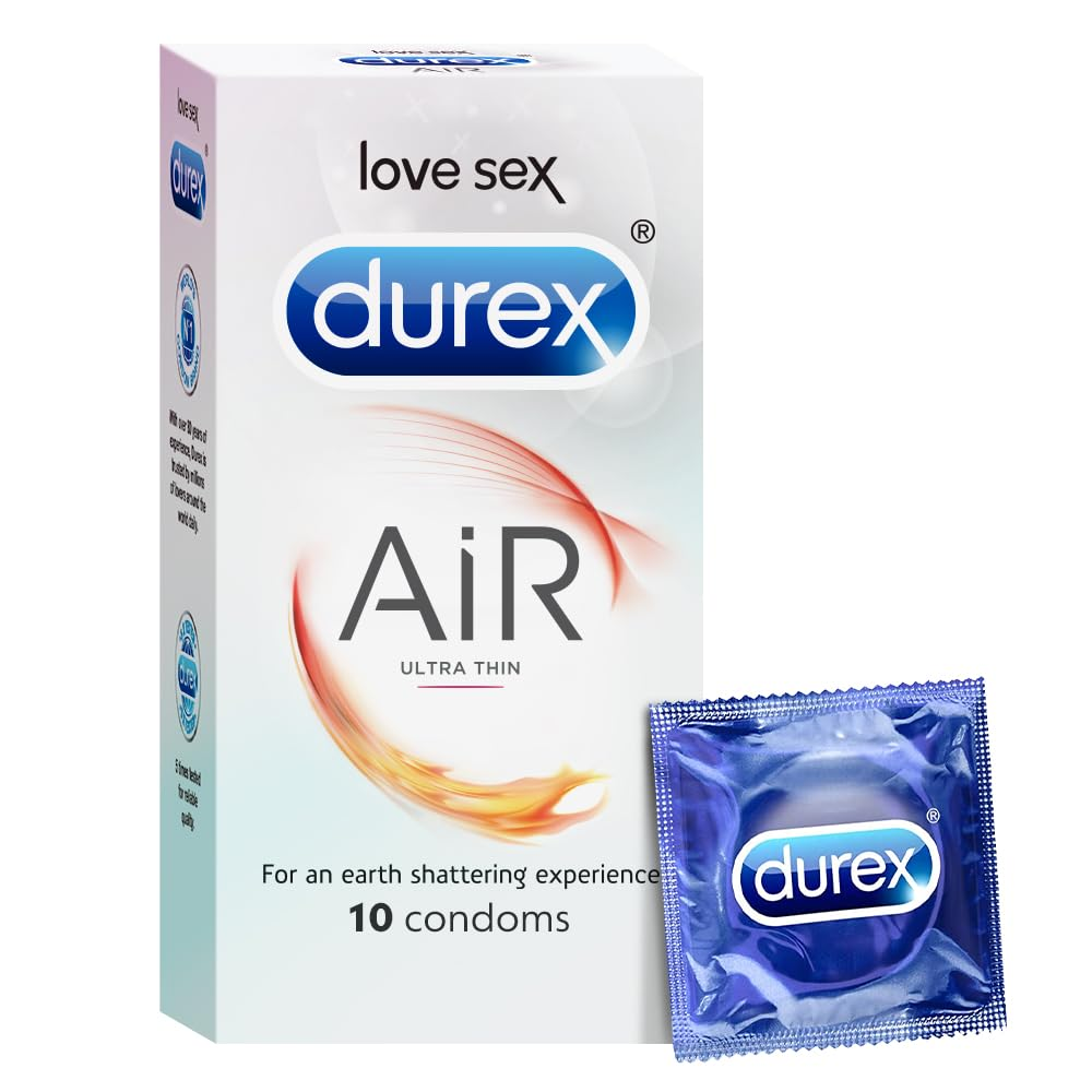 Durex Air Ultra Thin Condoms - 10s &amp; Durex Play Vibrations Ring